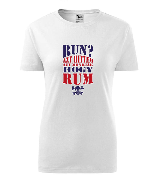 Run Rum női póló