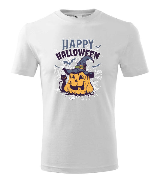 Happy Halloween férfi technikai póló