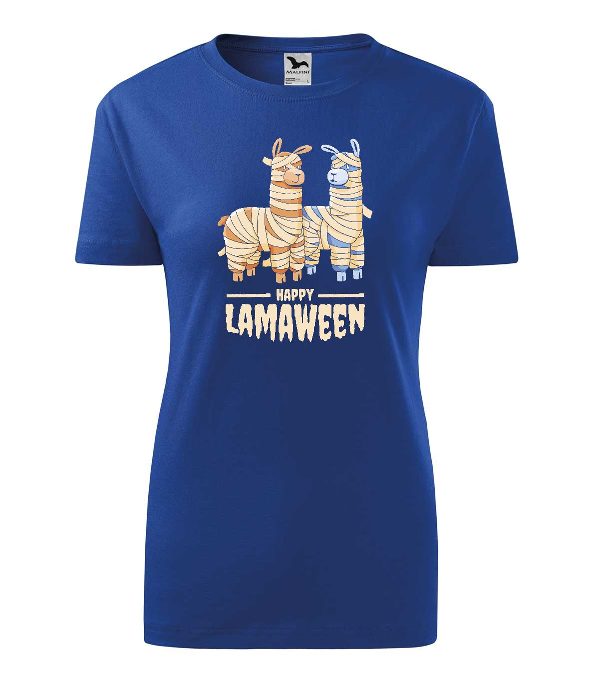Happy Lamaween női technikai póló