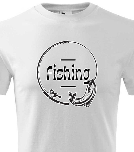 Fishing férfi póló