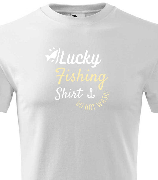 Lucky fishing shirt férfi póló