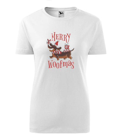 Merry Woofmas női póló
