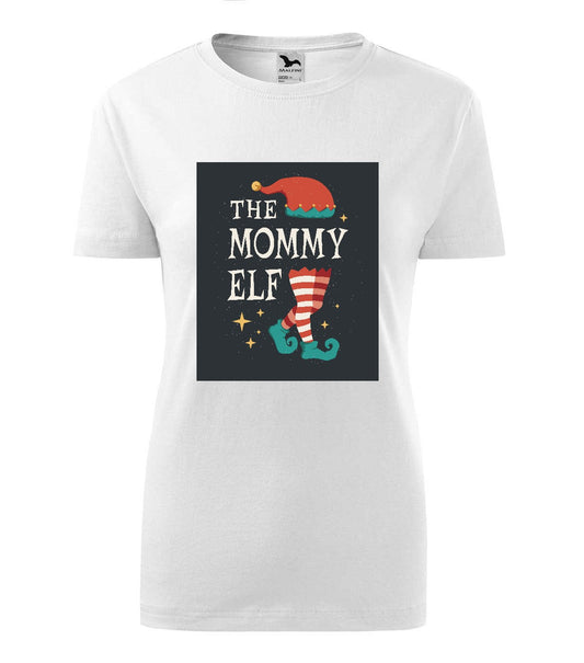 The Mommy Elf női póló