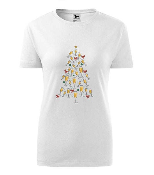 Christmas Champagne női technikai póló
