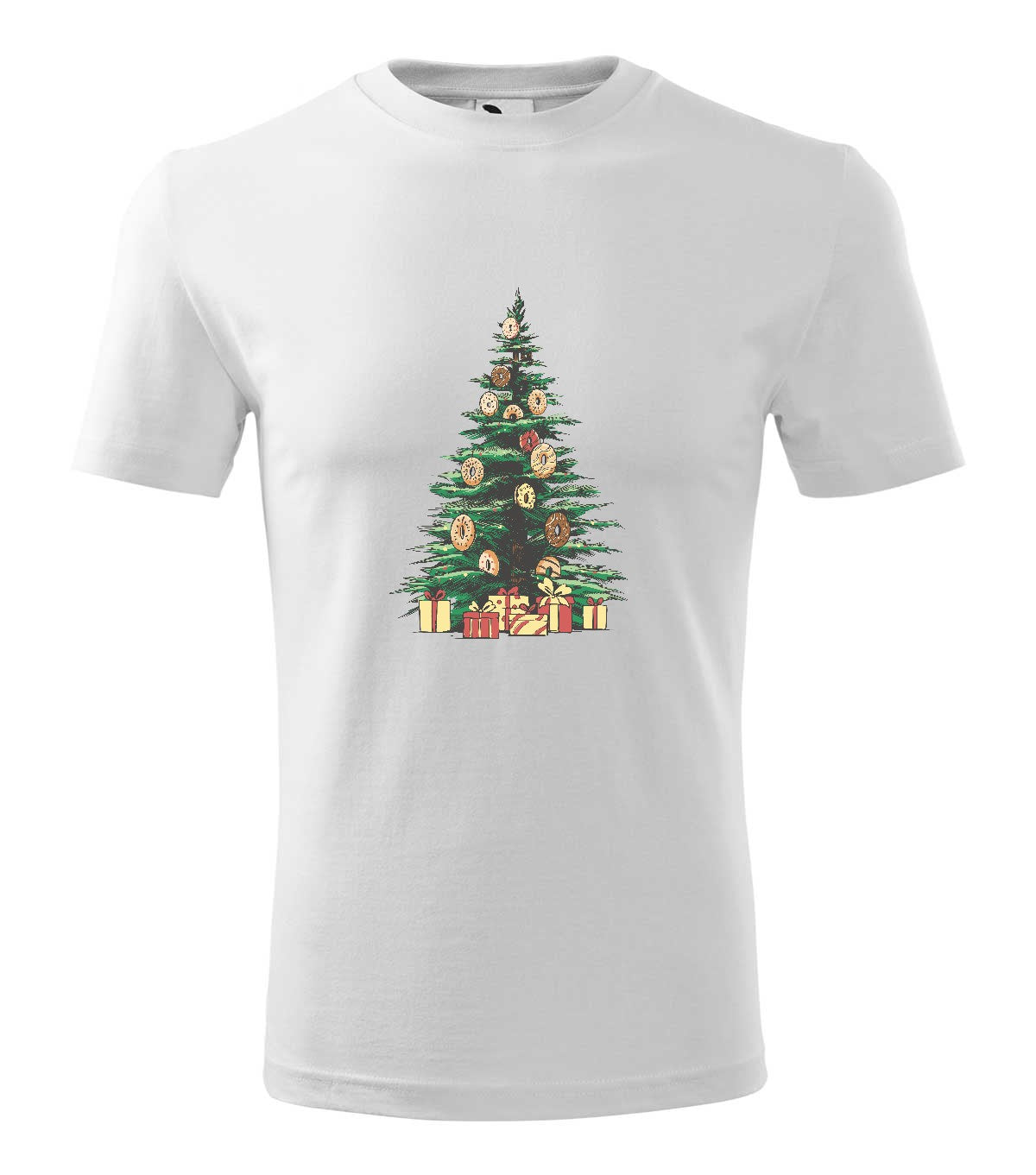 Christmas Tree with Presents férfi technikai póló