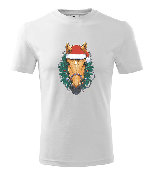 Christmas Horse férfi technikai póló
