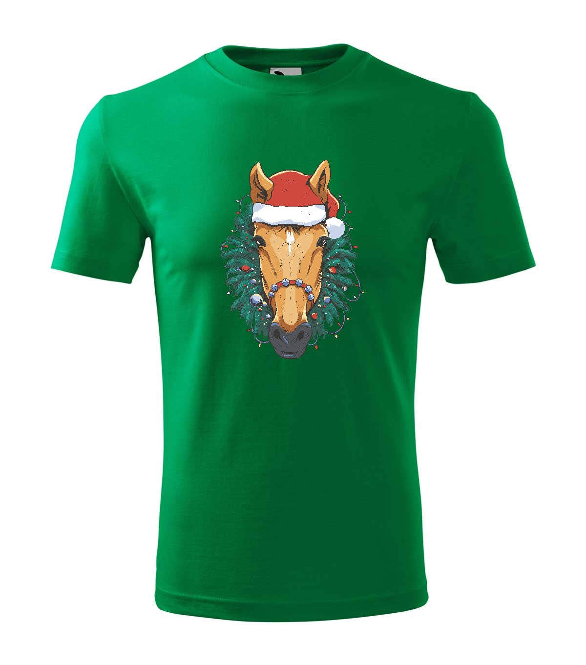 Christmas Horse férfi technikai póló