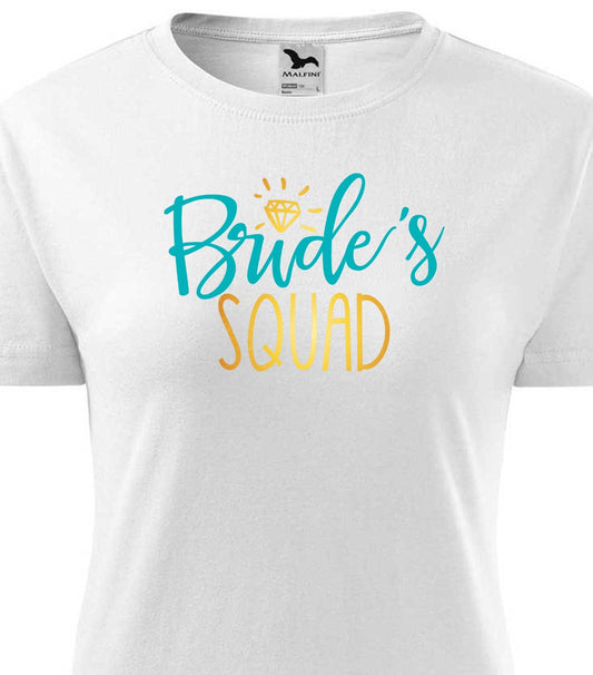 Bride Squad női technikai póló
