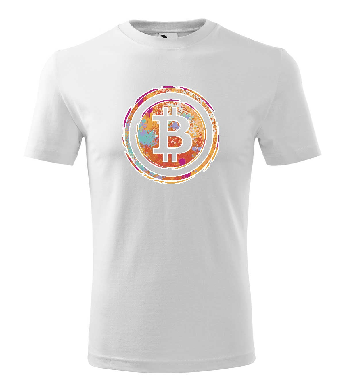 Bitcoin férfi technikai póló