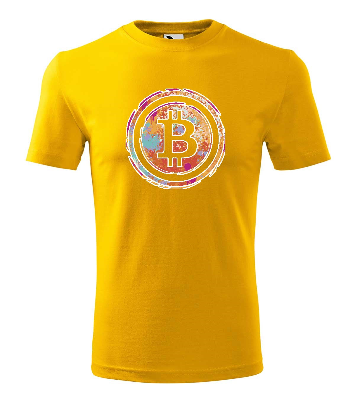 Bitcoin férfi póló