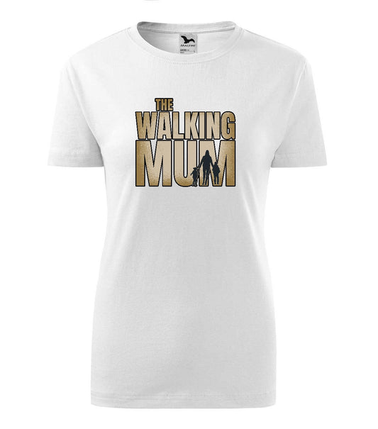 The Walking Mum női technikai póló