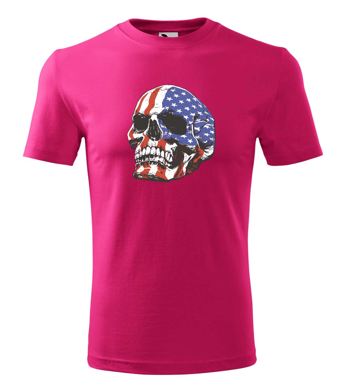 American Skull férfi póló