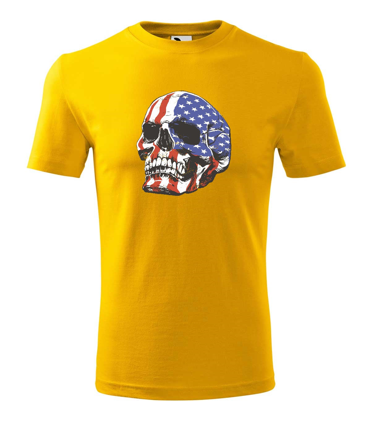 American Skull férfi technikai póló