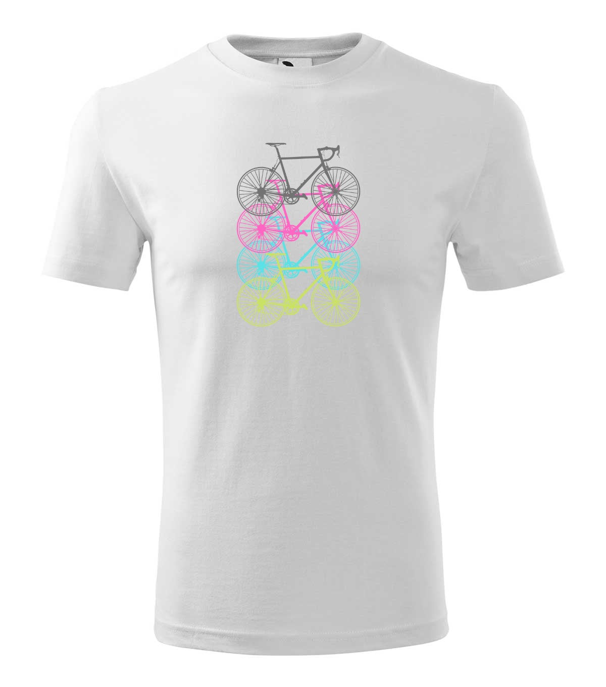 4 bicikli férfi technikai póló