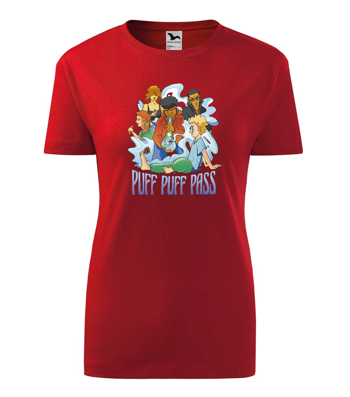 Puff Puff Pass női póló