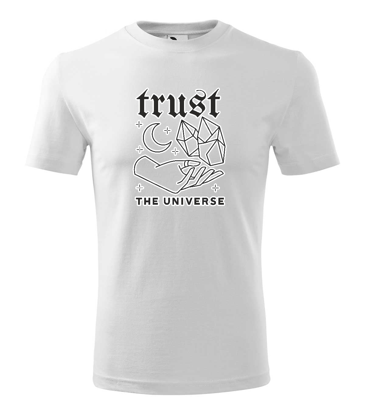 Trust the Universe férfi technikai póló