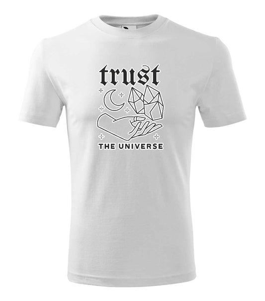 Trust the Universe férfi póló