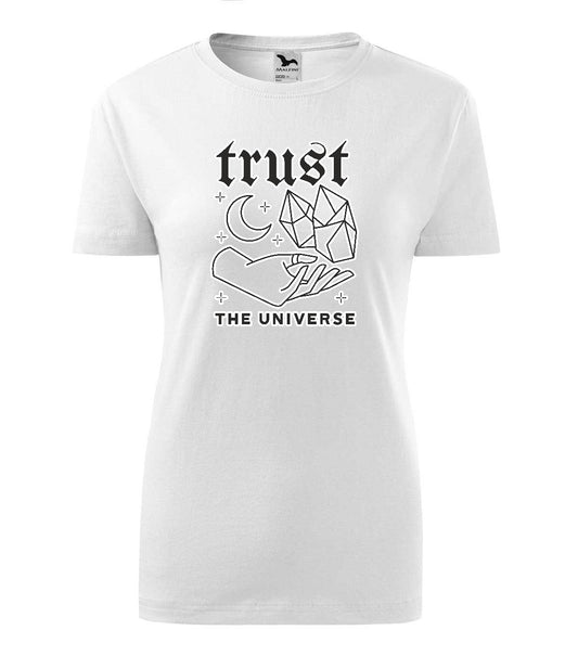 Trust the Universe női póló