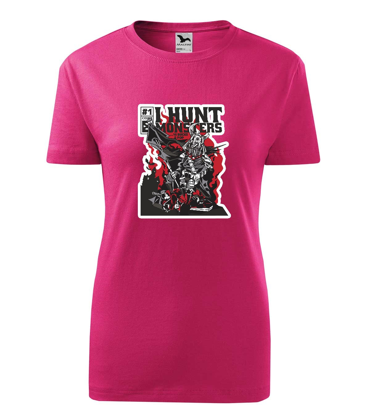 I Hunt Monsters női technikai póló