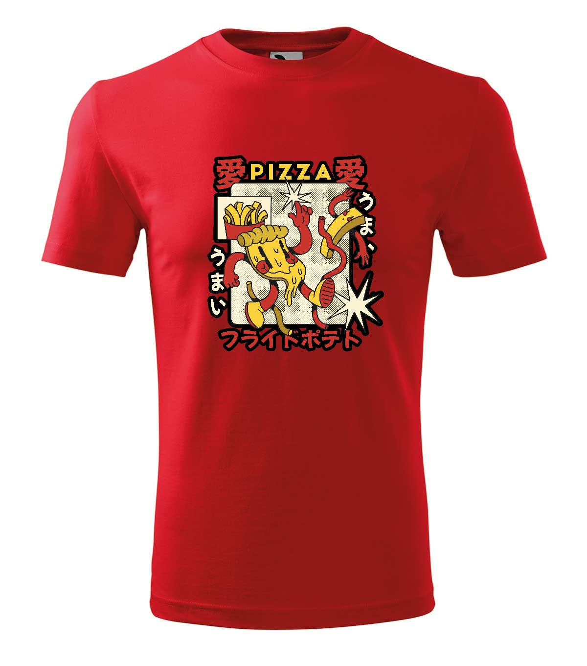Pizza gyerek technikai póló