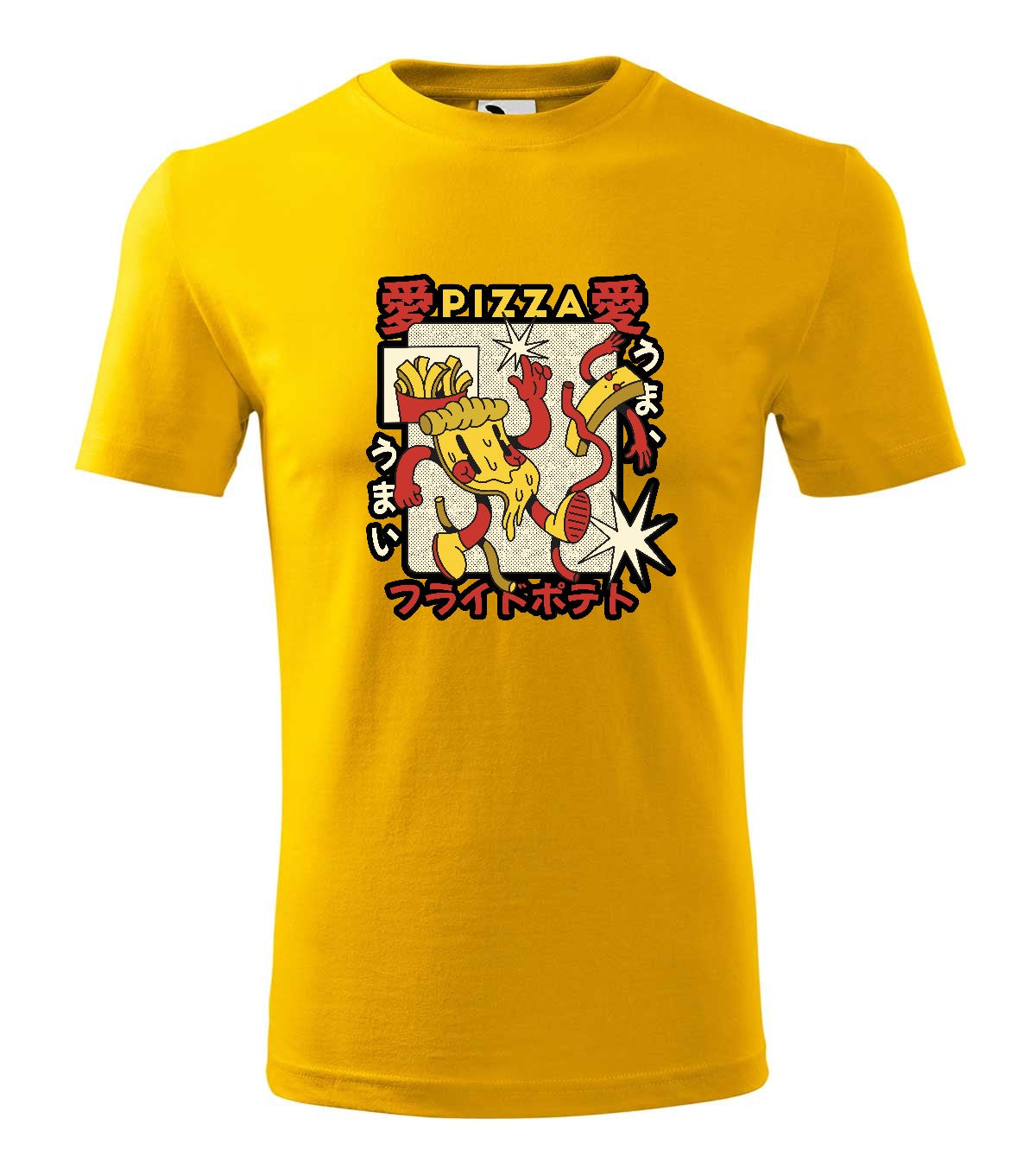 Pizza gyerek technikai póló