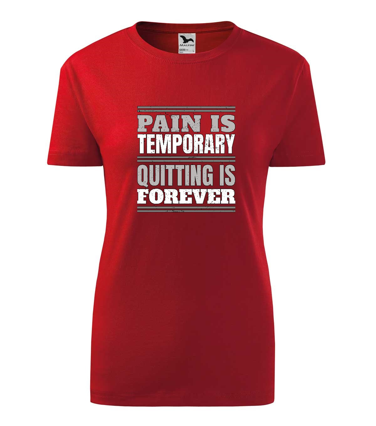 Pain is Temporary női technikai póló
