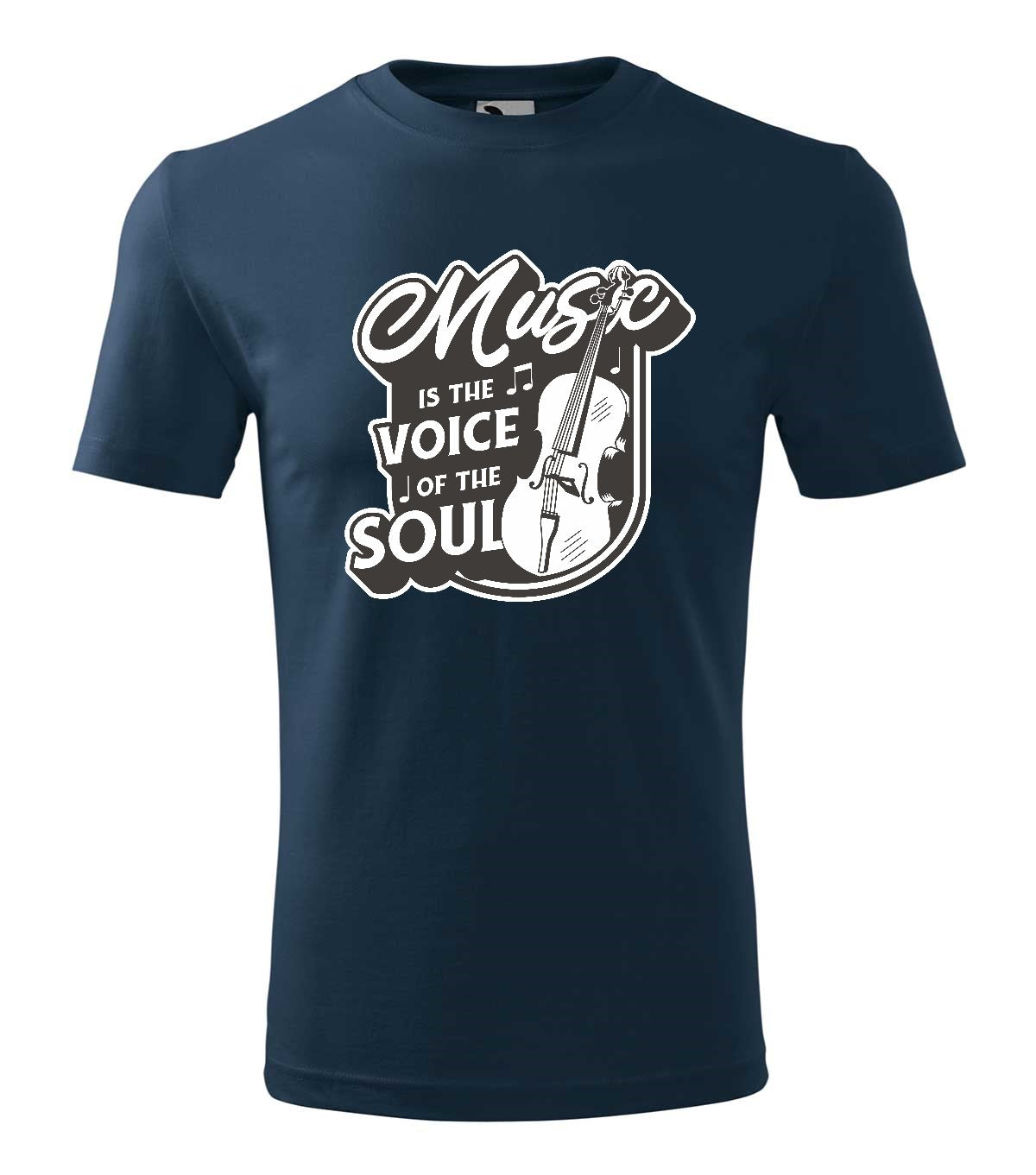 Music is the voice of the soul gyerek póló