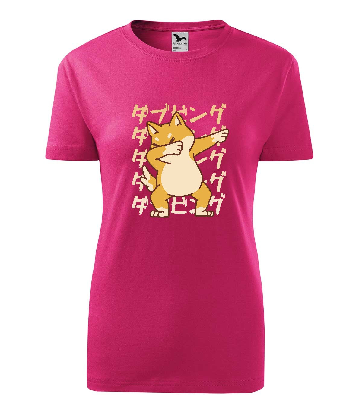 Shiba Inu női technikai póló