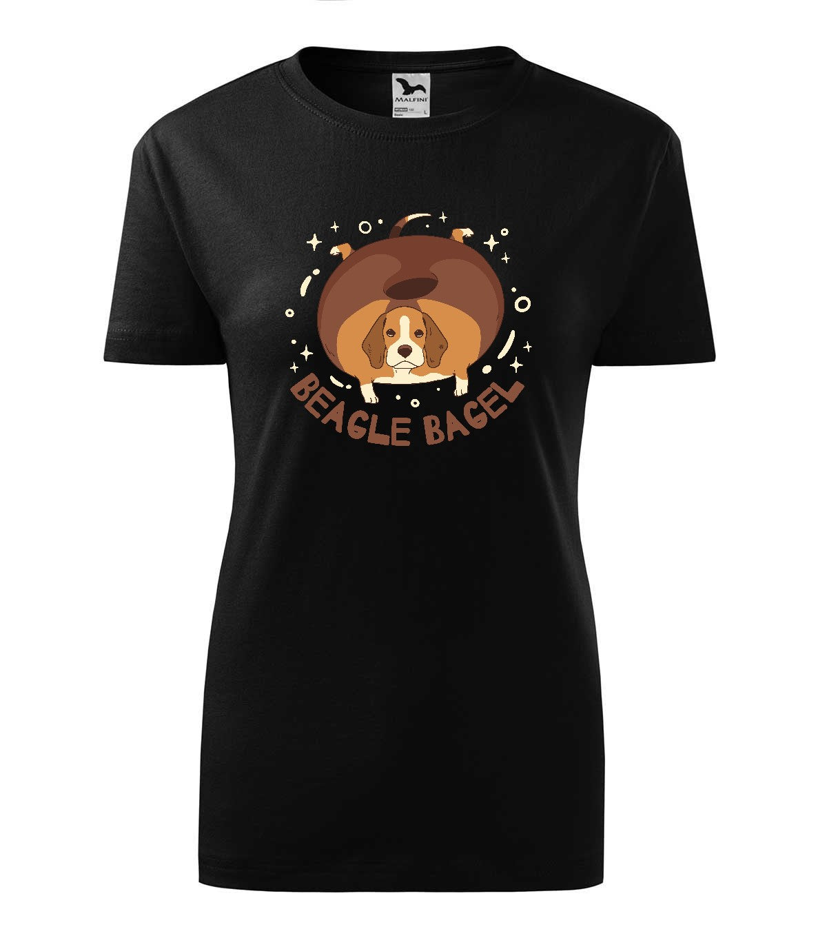 Beagle Bagel női technikai póló