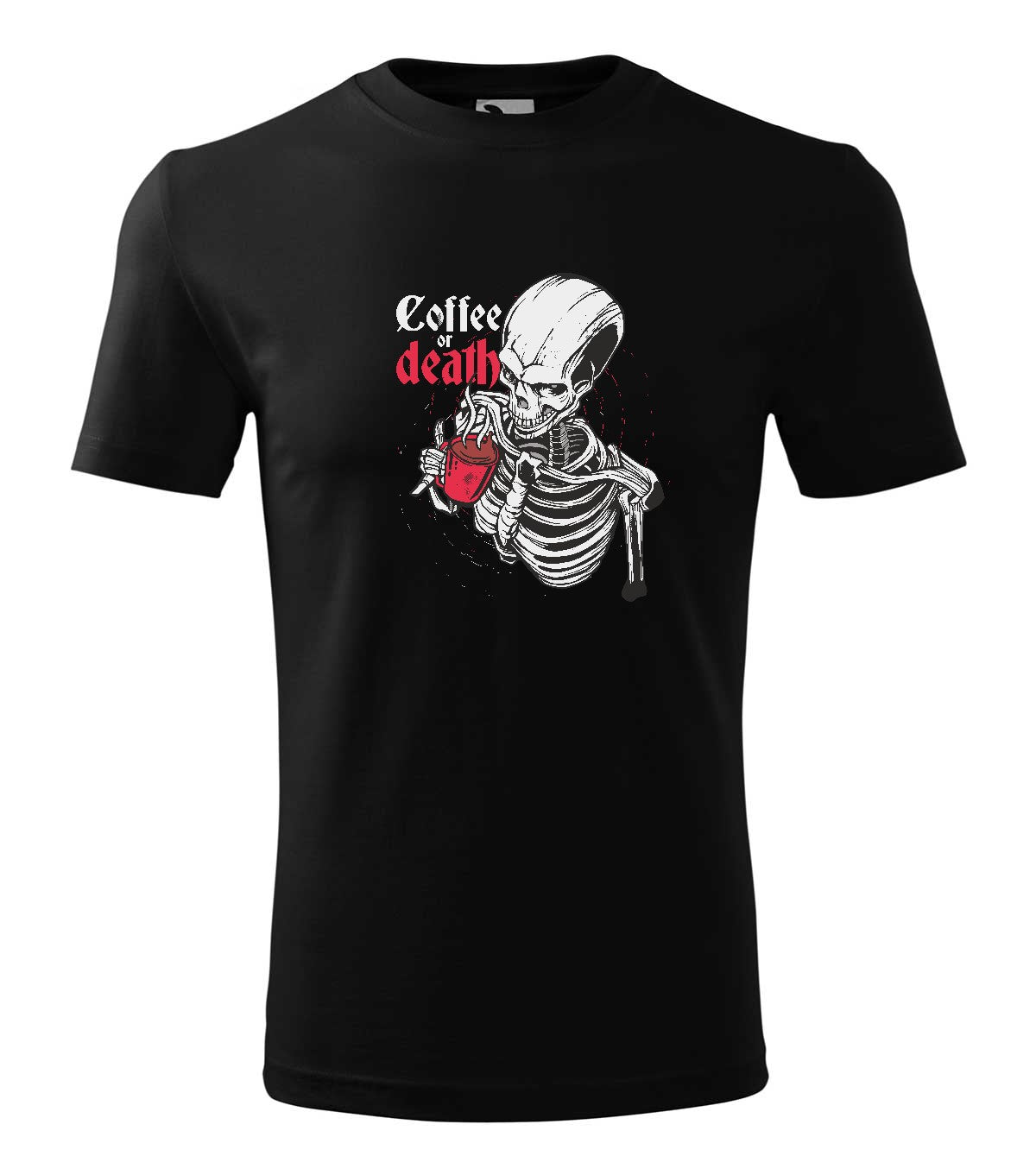 Coffe or Death férfi póló